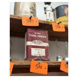 Vintage Dupont pistol powder tin