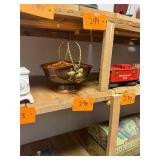 Vintage copper & brass bowl