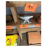 Vintage miniature aluminum jewelry anvil