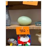 Vintage solid jade egg / No C/C
