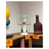 Vintage Christmas candle