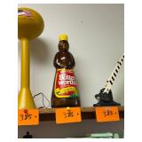 Vintage Mrs. Butterworths bottle / with lid &label