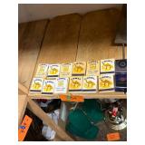 Vintage lot of unused cigarette matches