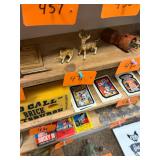 Pair of vintage bone china deer / No C/C, Japan