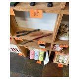 Vintage lucite letter opener with sheath