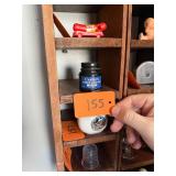 NOS Carterï¿½s blue rubber stamp ink / full