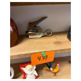 Vintage metal notary stamp