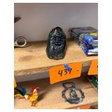 Vintage Bakelite lion head light cover