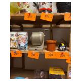 Vintage Boston metal pencil sharpener / working