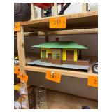 Vintage large aluminum woven bowl