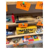 Antique ice coupon book with ice pick