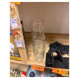 Vintage nude woman glass vase / No C/C