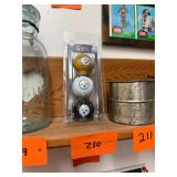 Lot of 3 NOS Pittsburgh Steeler golf balls