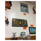 Vintage 1976 PA license plate