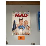 Vintage Batman map magazine