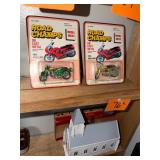 Pair of rare Road Champs diecast motorcycles