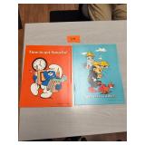 Pair of vintage Smurf folders