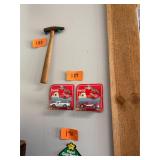 2 Vintage diecast corvettes / sealed, unopened