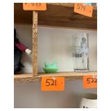 Vintage jadeite hen on nest / No C/C, 2.5 inches