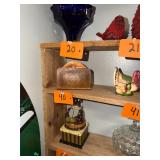 Antique hammered copper letter holder