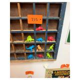 Lot of 10 vintage dinosaurs