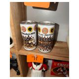 Vintage 1979 + 1980 Pittsburgh Steelers beer cans