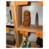 Vintage Hawaiian wooden souvenir figurine