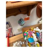 Vintage Murano Heavy Hand Blown Christmas Ornament