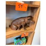 Antique Carters smoked Hams / Advertising pig bank