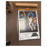 Original 1993 Star Wars poster 40x27