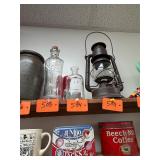 Vintage glass medical bottle