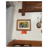 Vintage Black Americana Framed post card