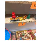 Lot of Hot wheels christmas set toys