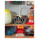 Vintage Pittsburgh Steelers cast iron basket