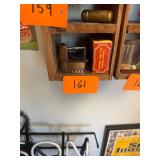Vintage coal fired iron pencil sharpener