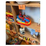 Vintage Spiderman bumper car / working