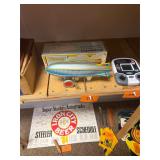 Vintage Scyhilling metal Zeppelin toy / NOS