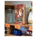 Vintage Christmas storage box