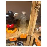 Vintage fox syrup double sided glass bank
