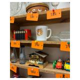 Milk Glass Esso Gas Station Mug / Fireking