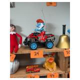 Vintage Papa Smurf on quad
