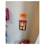 Vintage NOS A Christmas story leg lamp keychain