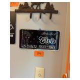 Vintage Elvis license plate