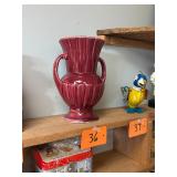 Vintage McCoy vase / no c/c