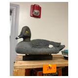 Vintage duck decoy / plastic