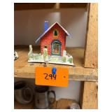 Vintage large Putz Japan / lighted house