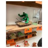 Vintage Hulk on Tank Toy