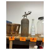 Antique 1920ï¿½s sparklets seltzer bottle