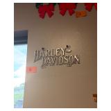 Vintage metal Harley Davidson sign