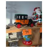 Vintage cast iron car